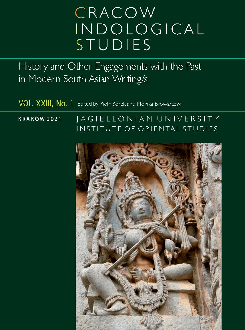 					View Vol. 23 No. 1 (2021): History and Other Engagements with the Past in Modern South Asian Writing/s
				