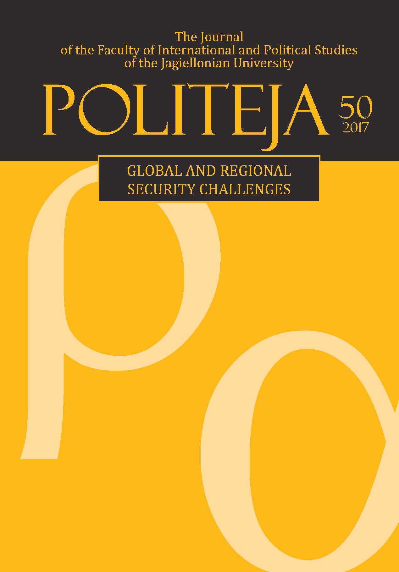 					View Vol. 14 No. 5 (50) (2017): Global and Regional Security Challenges
				