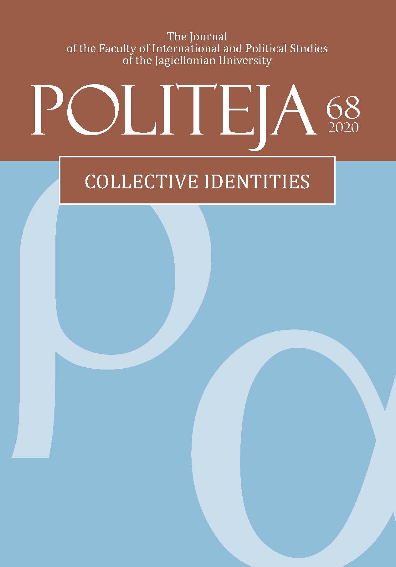 					View Vol. 17 No. 5(68) (2020): Collective Identities
				
