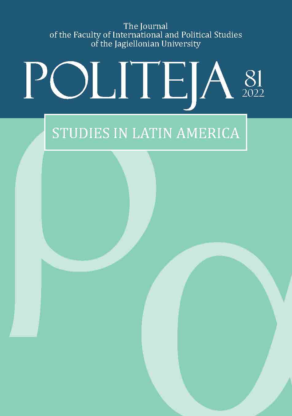 					View Vol. 19 No. 6(81) (2022): Studies in Latin America
				