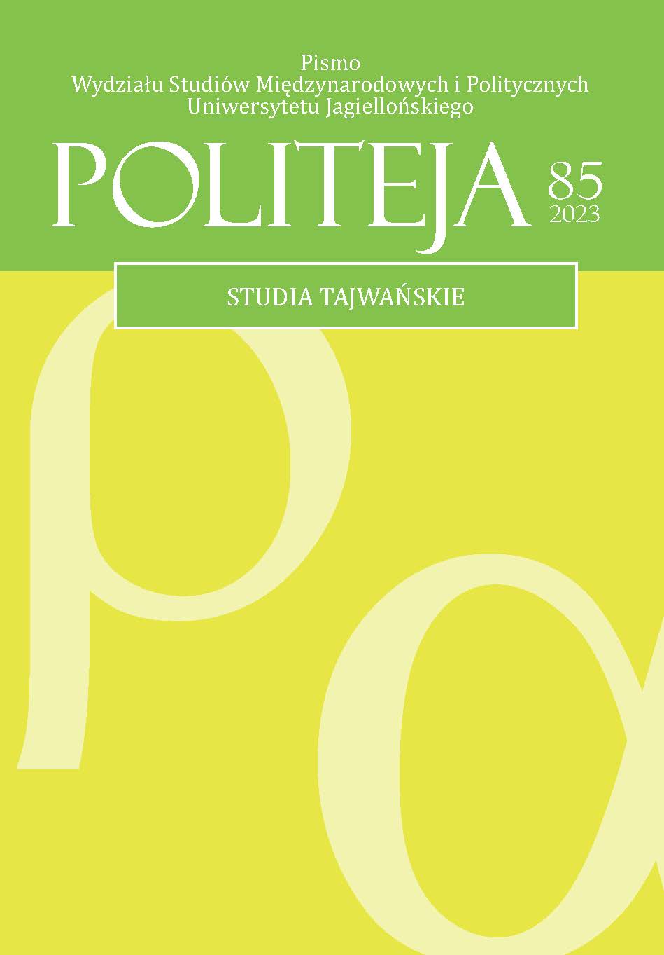 					View Vol. 20 No. 4(85) (2023): Studia tajwańskie
				